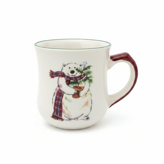 Vintage Pfaltzgraff Christmas Polar Bear Mug