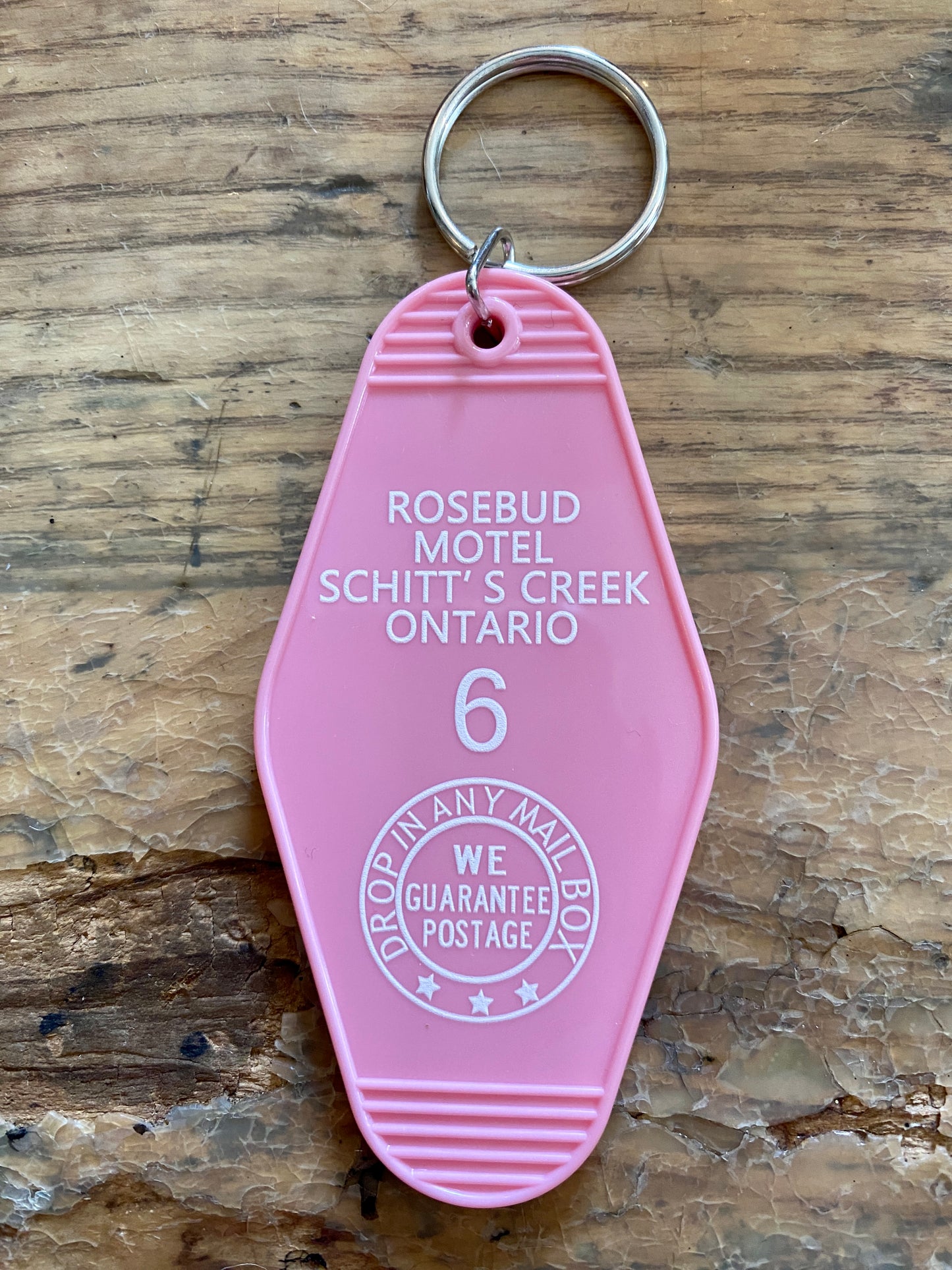 Key Chain - retro motel key style