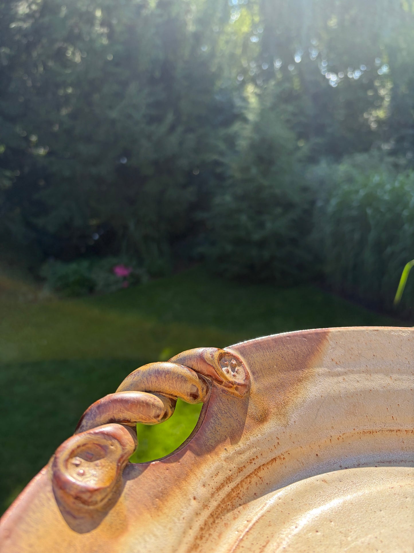 Vintage Pottery Serving Dish