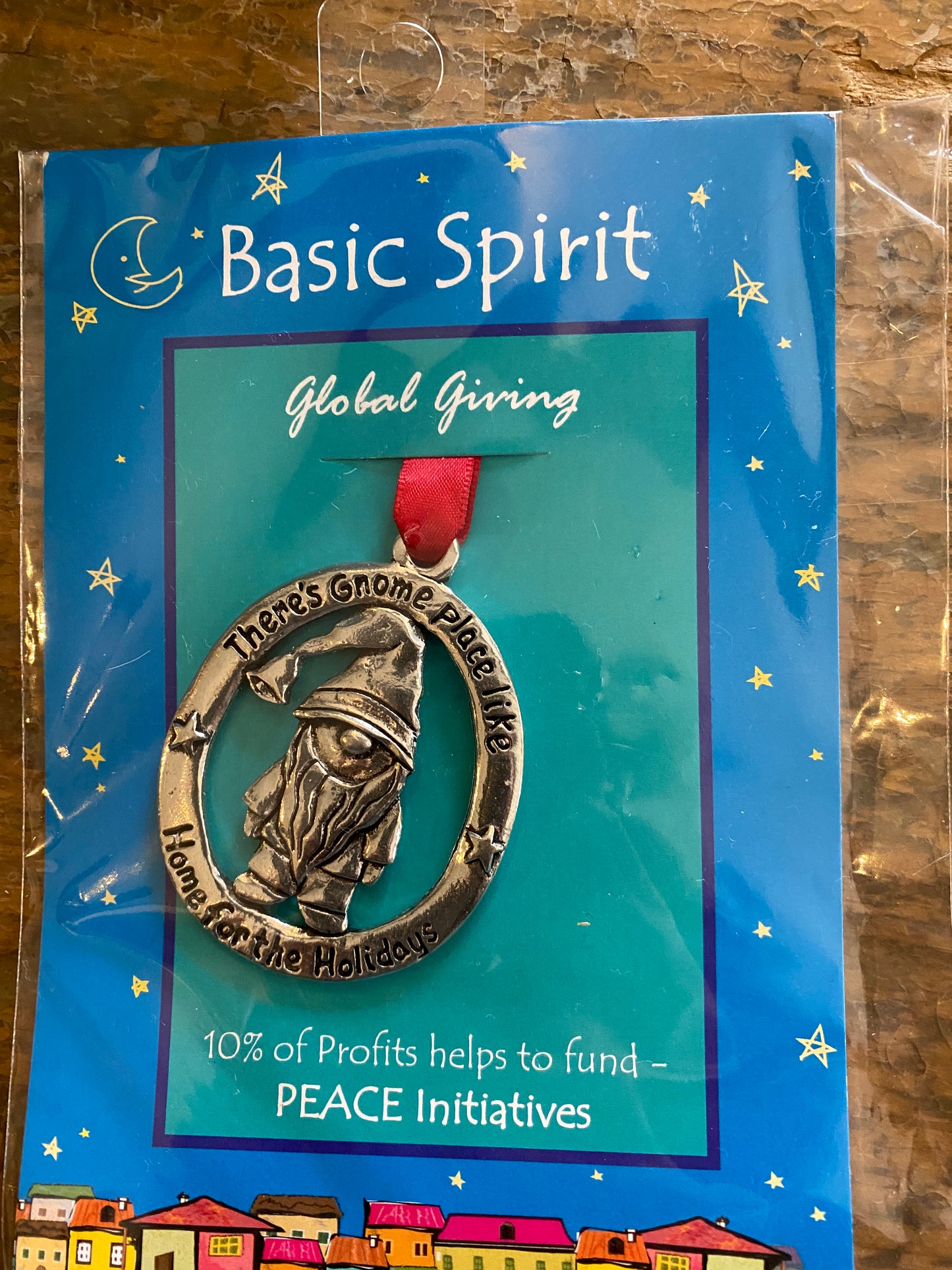 Basic Spirit Pewter Christmas Ornaments