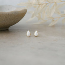 Load image into Gallery viewer, Icy Rain Studs - Opalite
