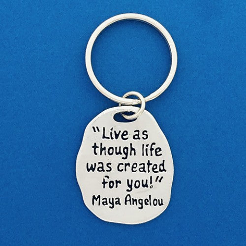 Pewter Keychain
