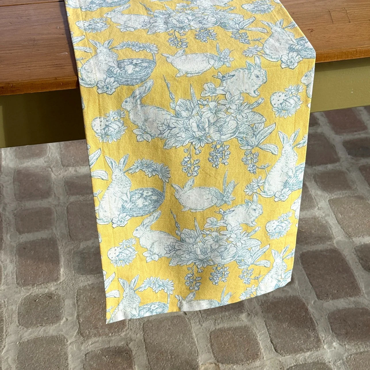 Cotton Table Runners : Mahogany