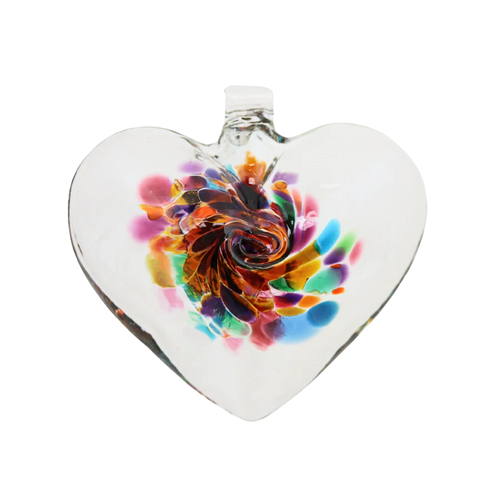 Kitras Hand Blown Hearts