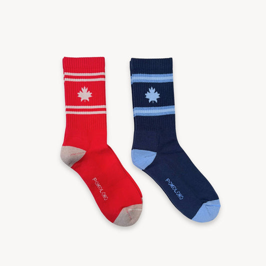 Pima Socks - Canadian Variety Pack of 2