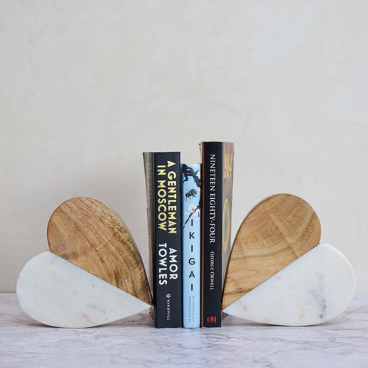 Zara Heart Bookends