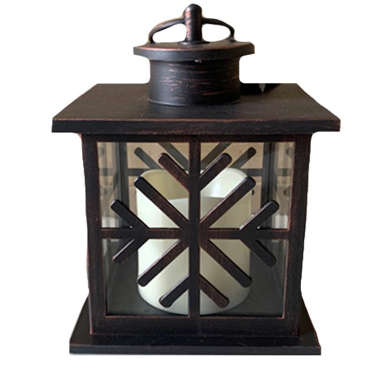 LED Snowflake Lantern