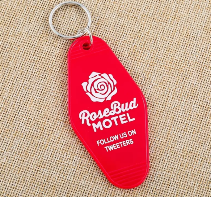Key Chain - retro motel key style