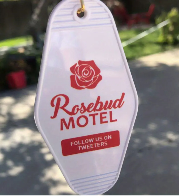 Key Chain - retro motel key style