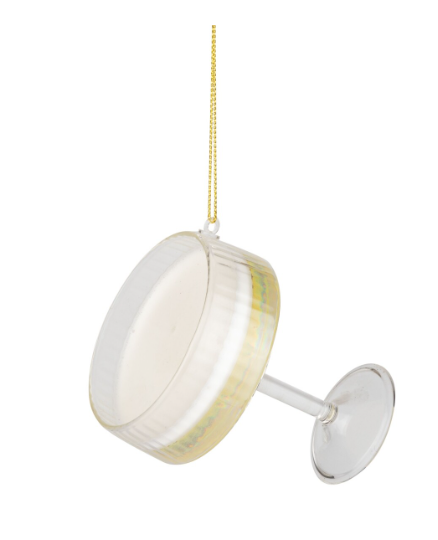 Glass Gimlet Ornament