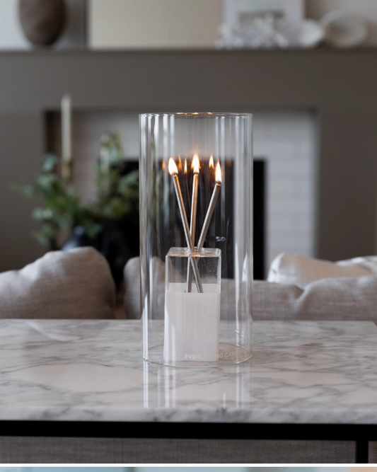 Hurricane Vase Candle Holder