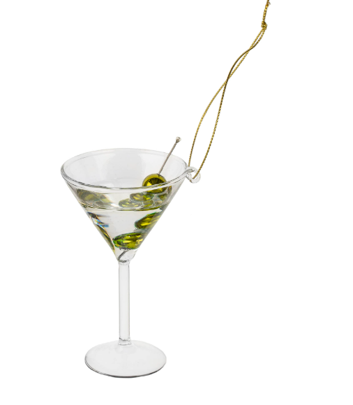 Dirty Martini Ornament