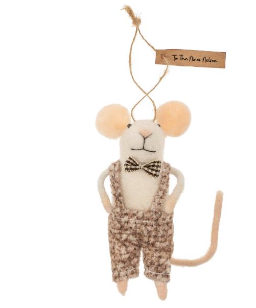To The Nines Nelson Felted Mouse