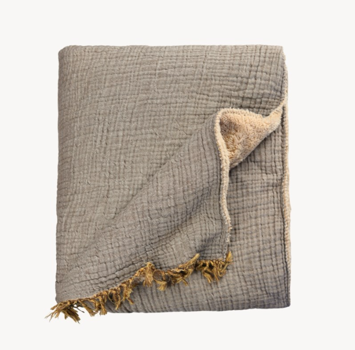 Turkish Fleece Lined Throw/Blanket - Pokoloko