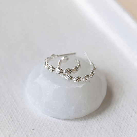 Sienna Shell Hoops, Glee