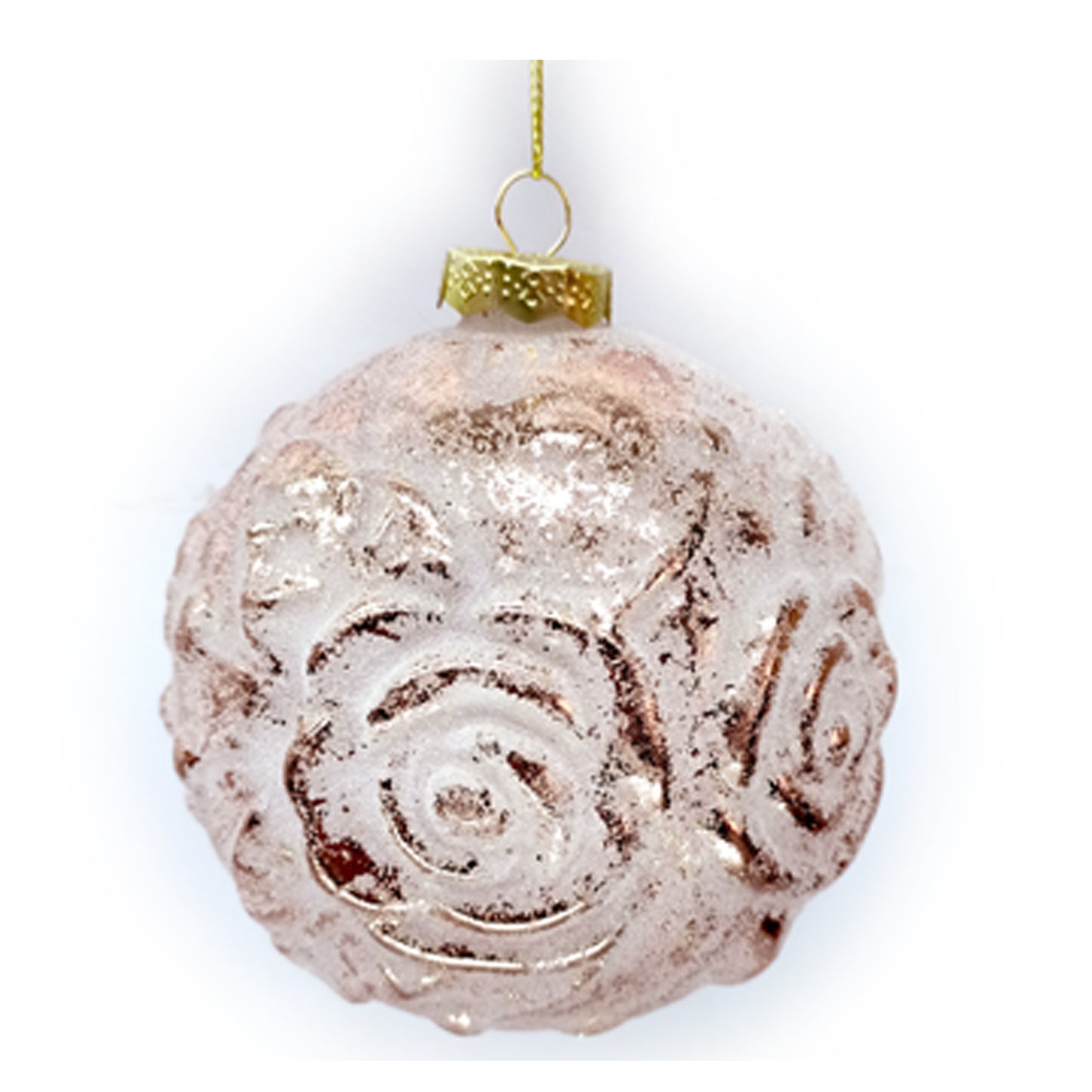 Glamorous 3" Glass Ornaments