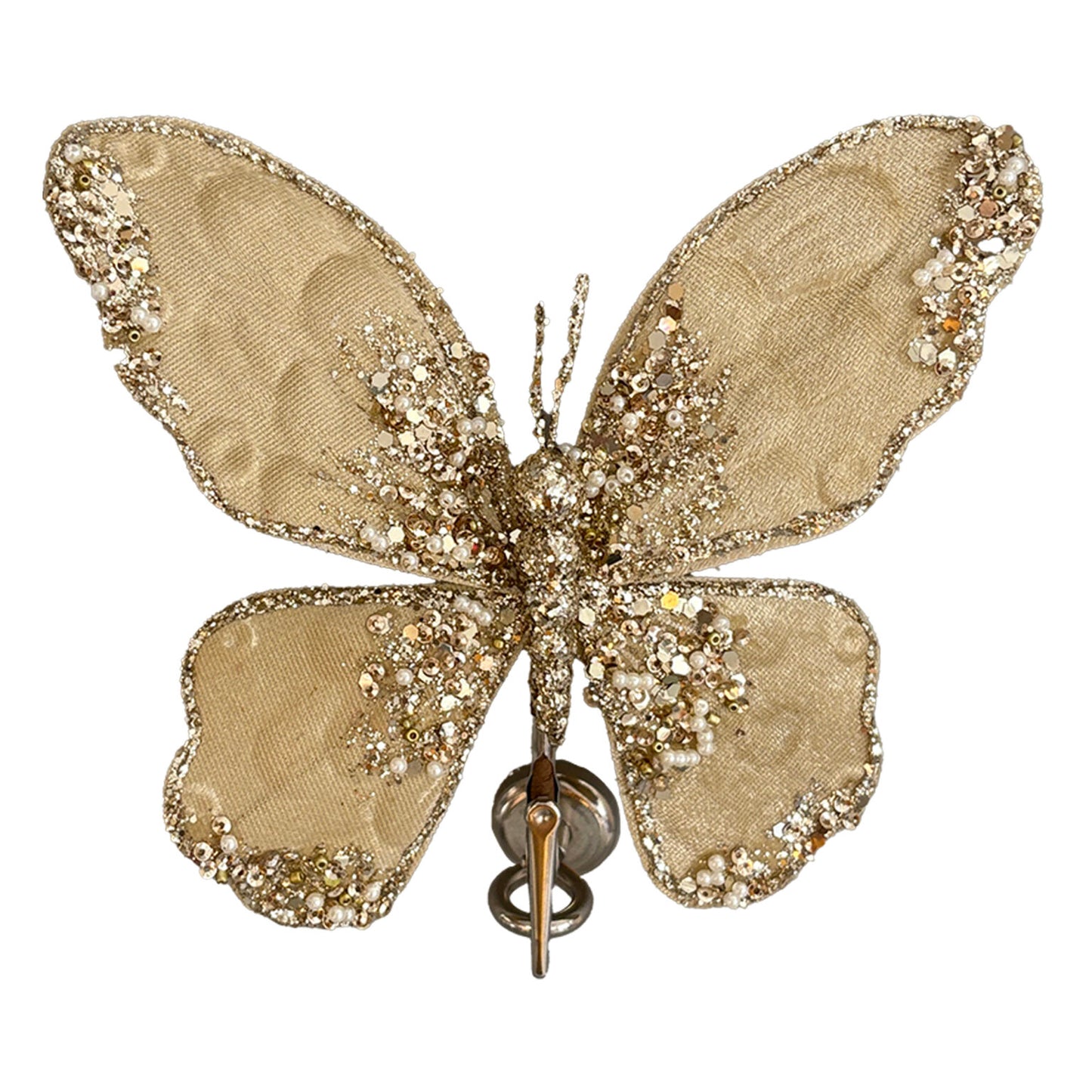 Gold Butterfly Clip
