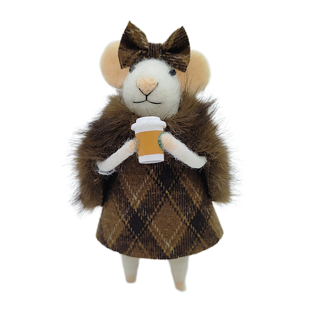 Felted Mouse Ornaments