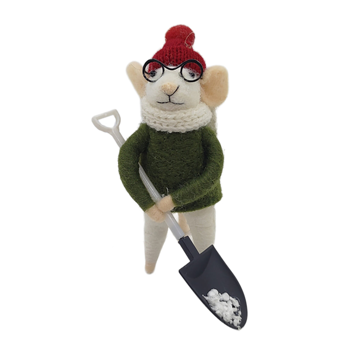 Felted Mouse Ornaments