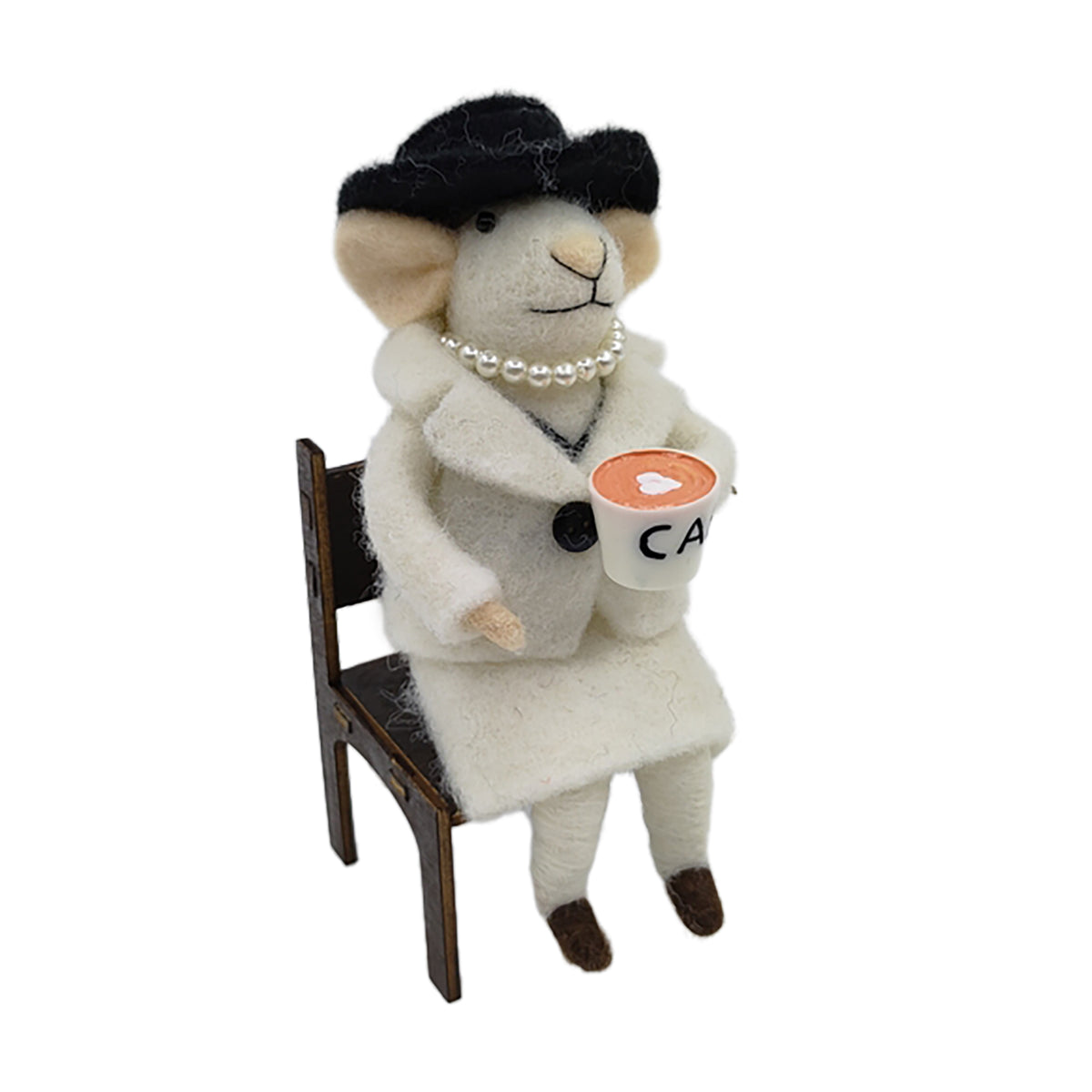 Felted Mouse Ornaments