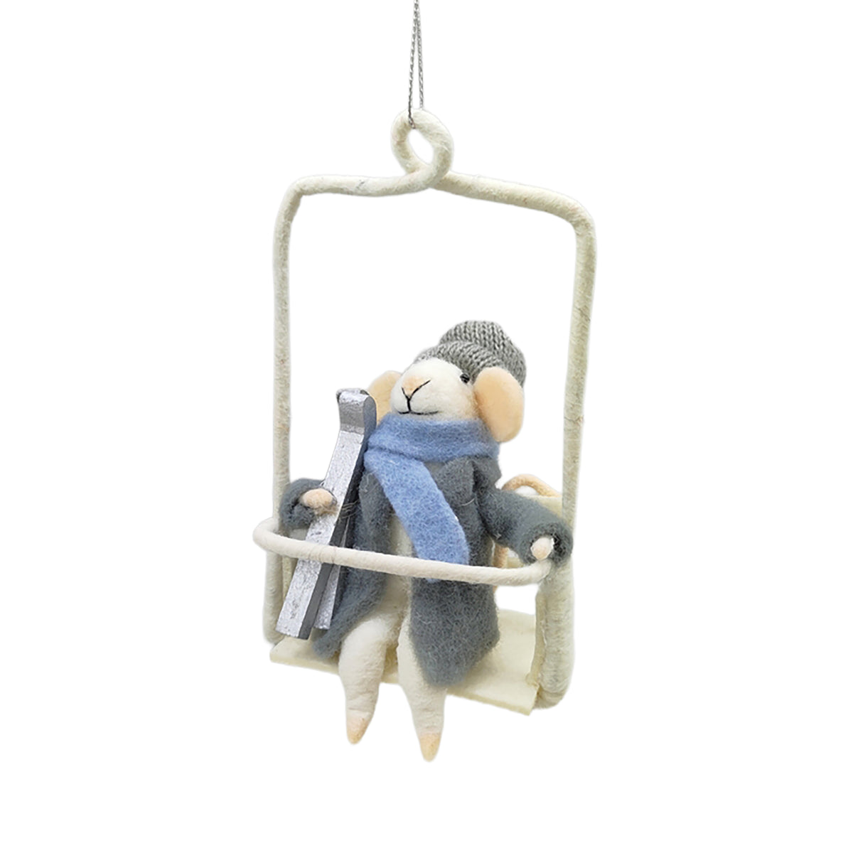 Felted Mouse Ornaments