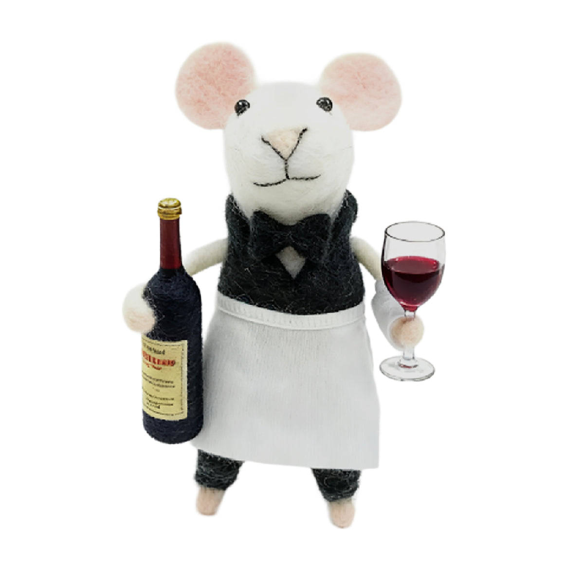 Felted Mouse Ornaments