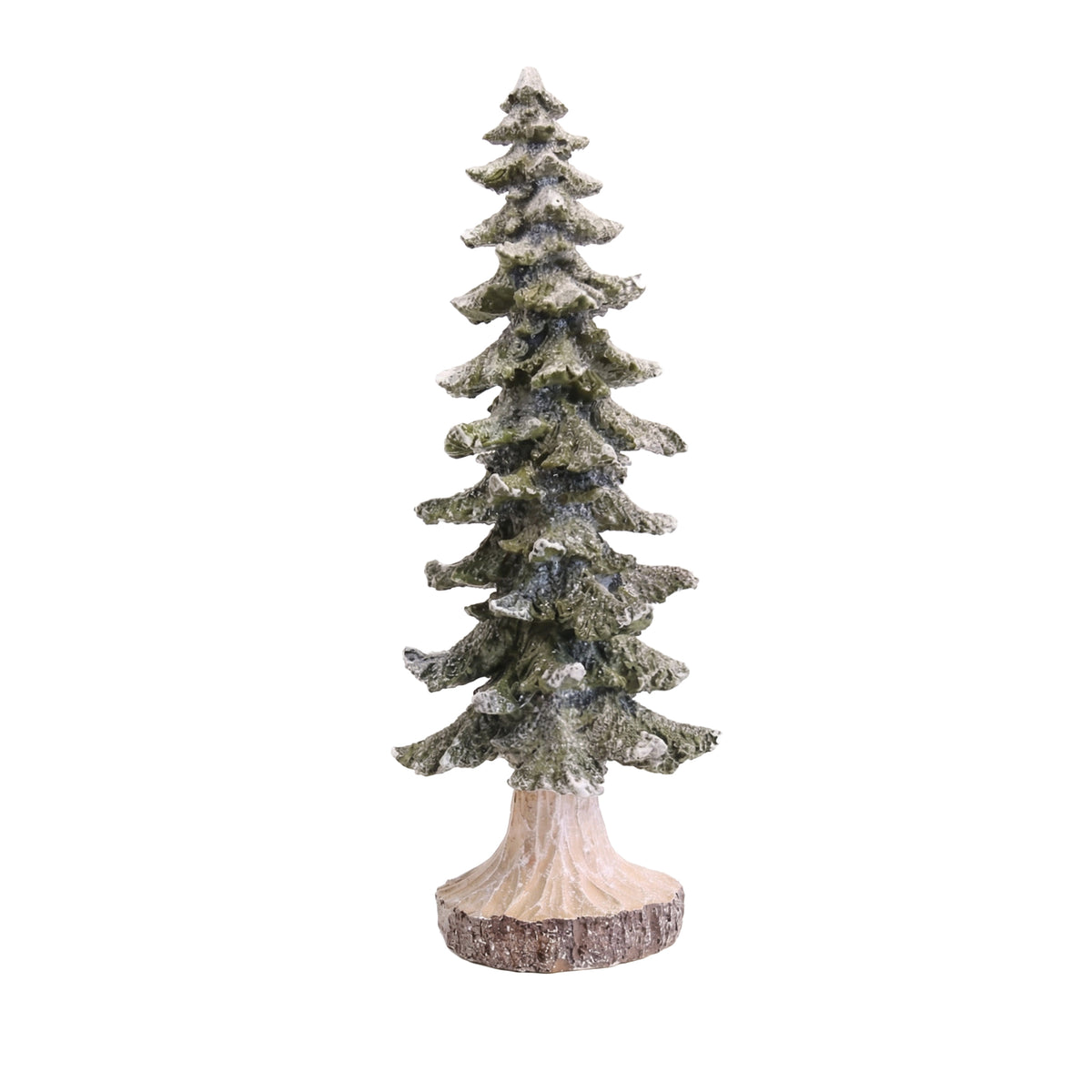 Natural Looking Resin Snowy Tree
