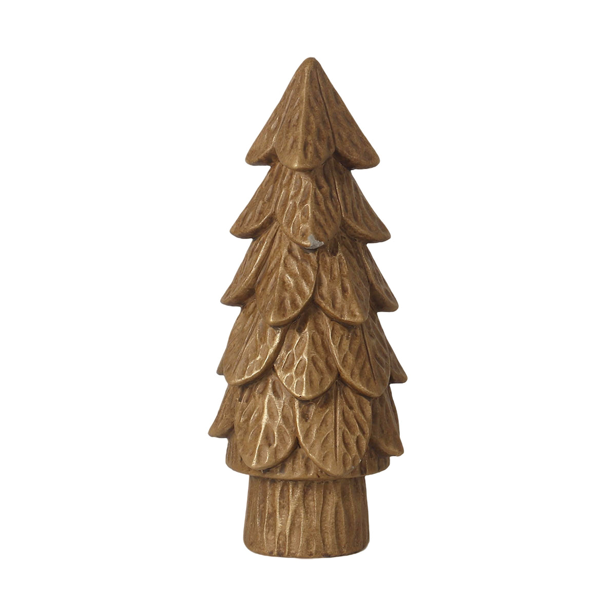 Carved Wood Look Tree