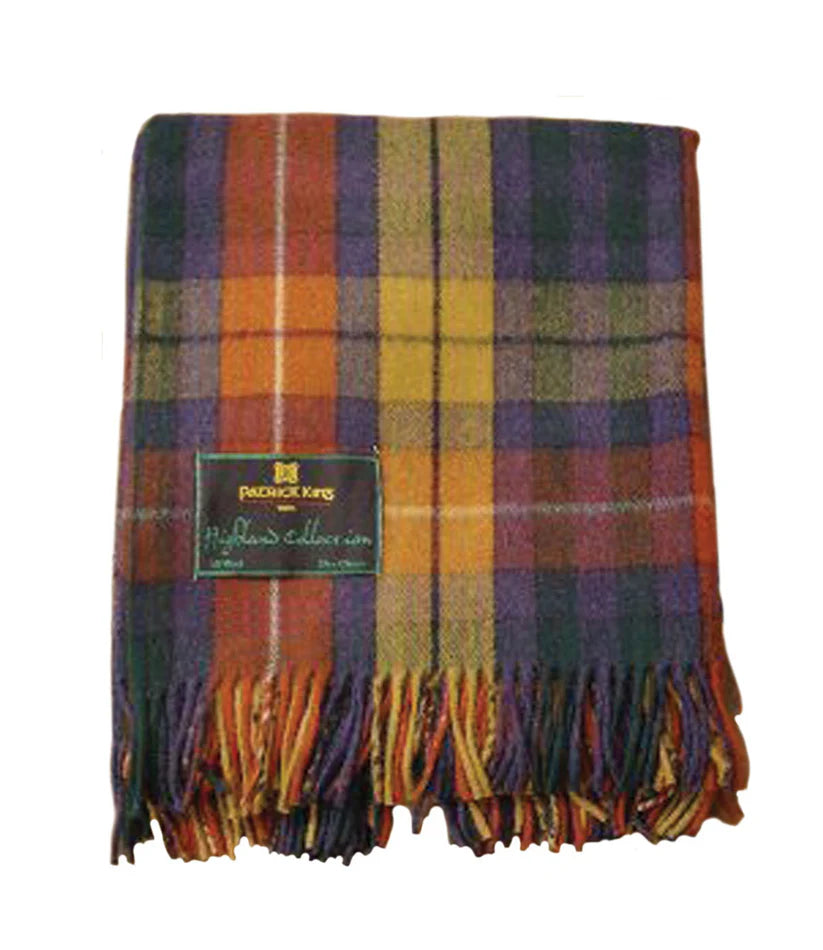 Scottish Plaid Woolen Blankets