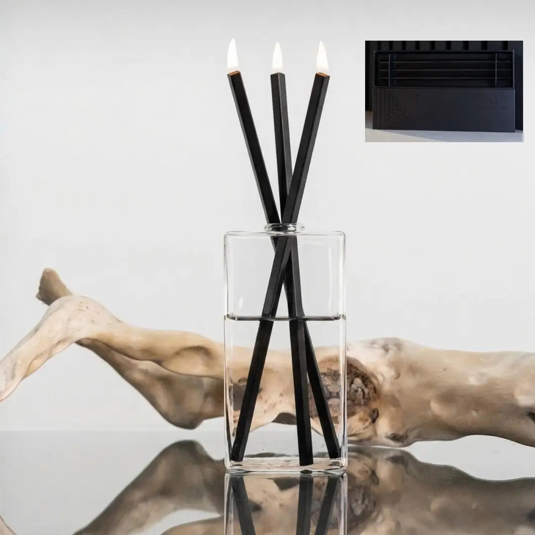 Boxy Steel Everlasting Candle Rods