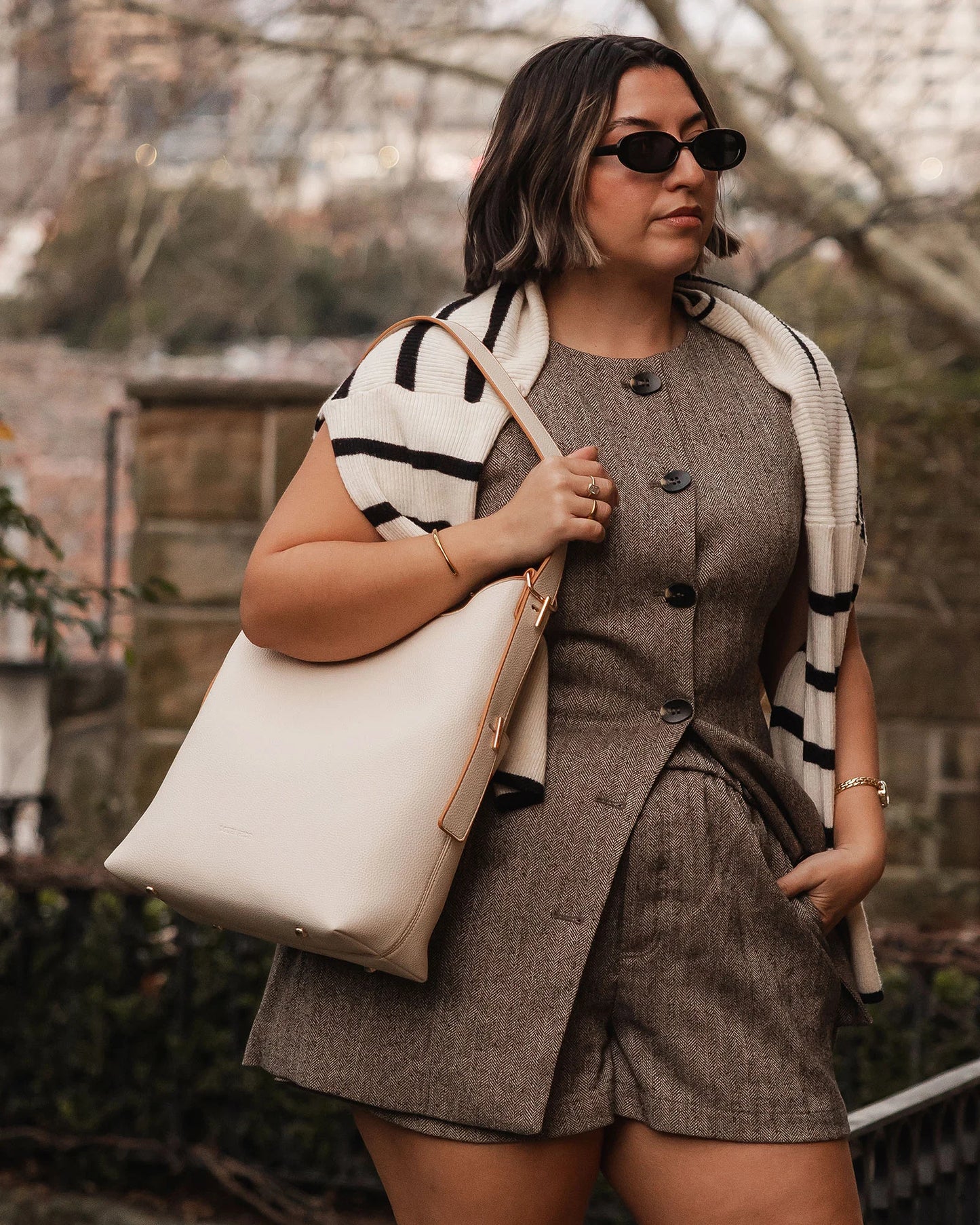 Audrey Bucket Bag, Louenhide