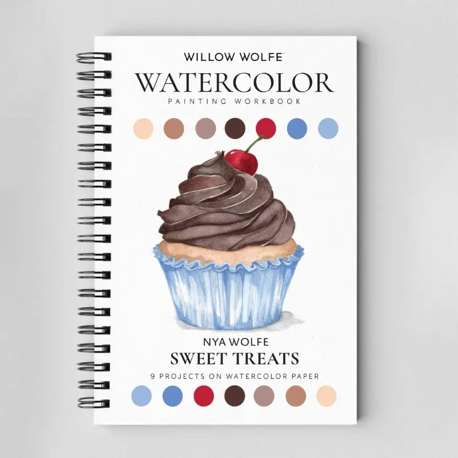 Watercolour Books & Brushes by Willow Wolfe Inc