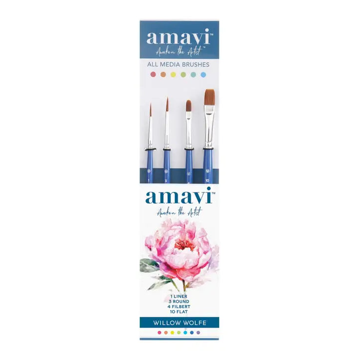 Willow Wolfe Inc Watercolour books & Brushes