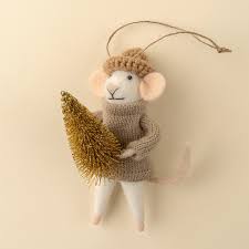 Cozy Cole Felted Mouse