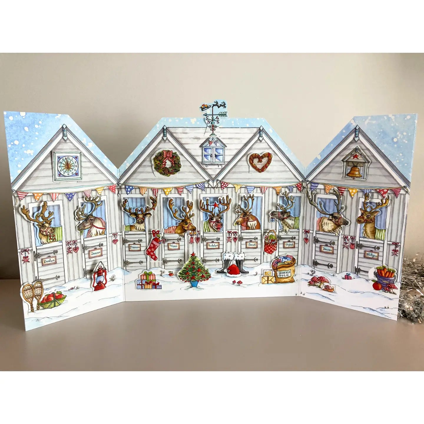 Reindeer Stables Advent Calendar