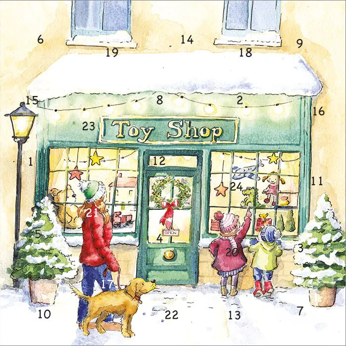 Lilac Tree Advent Cards