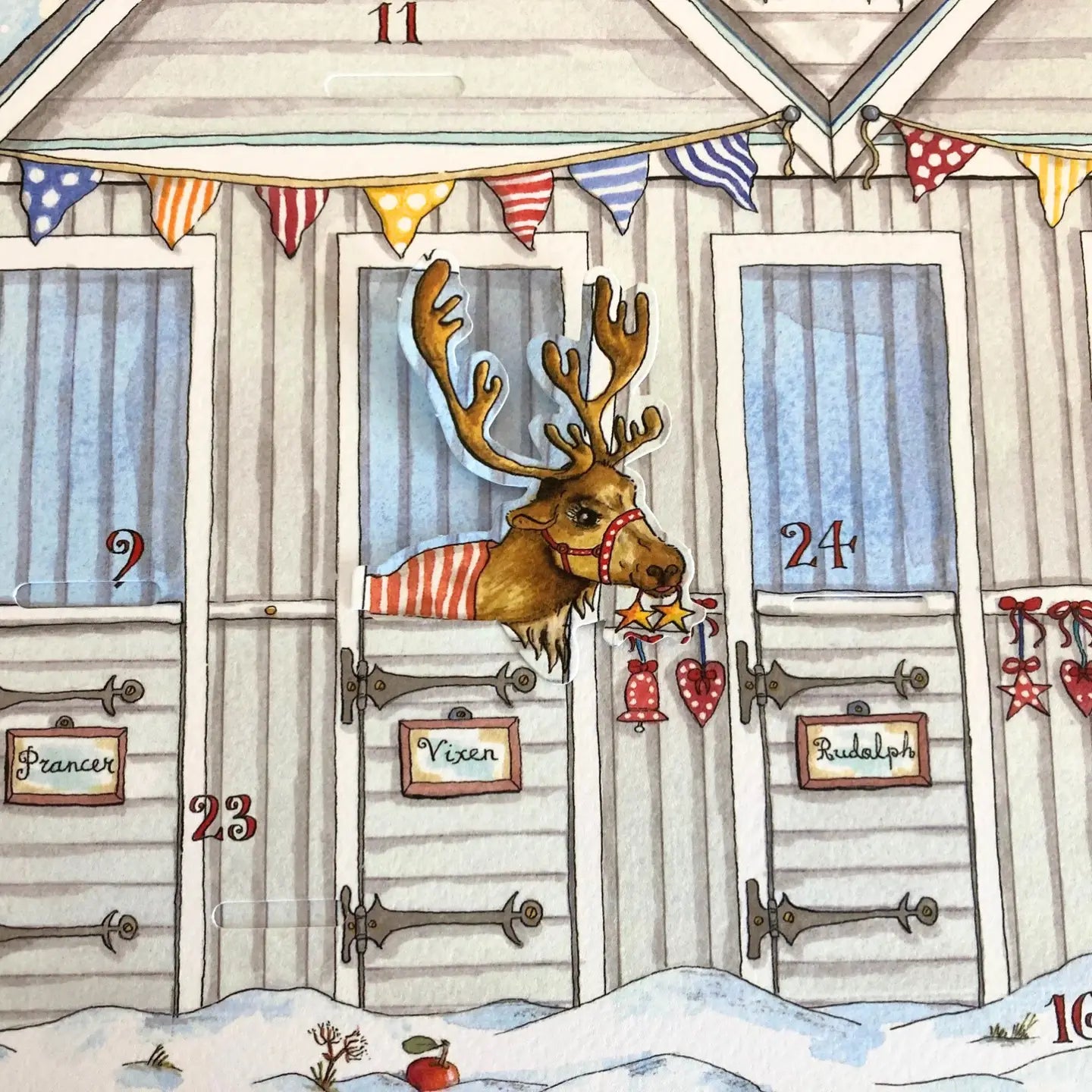 Reindeer Stables Advent Calendar