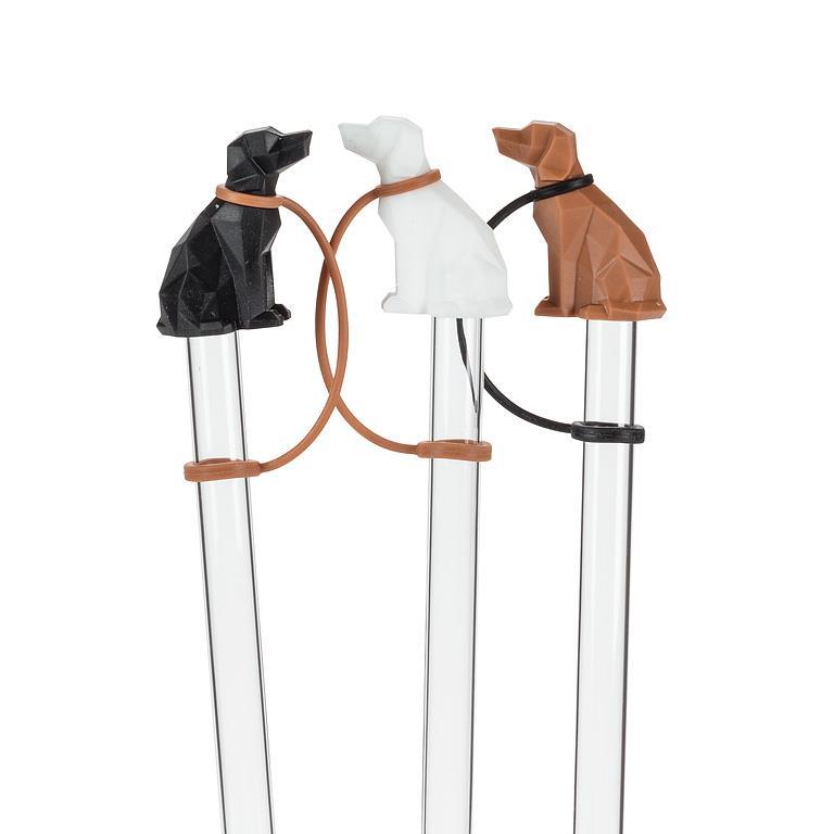 Jumbo Straw Set With Toppers