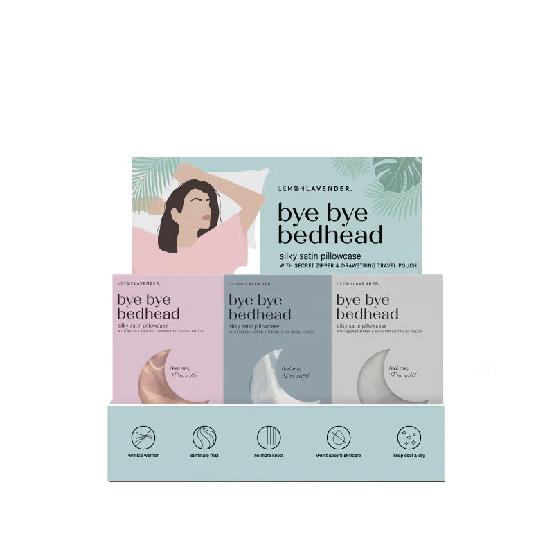 Bye Bye Bed head Silky Satin Pillowcase