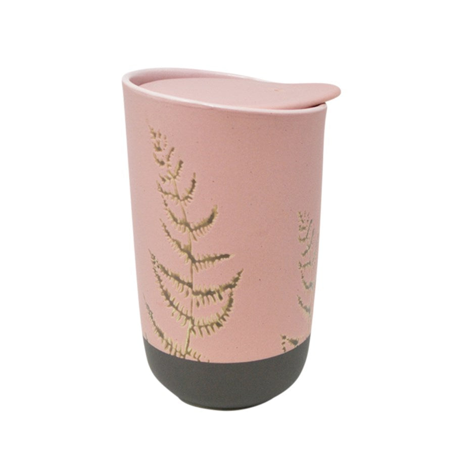 Lidded Ceramic Travel Mug