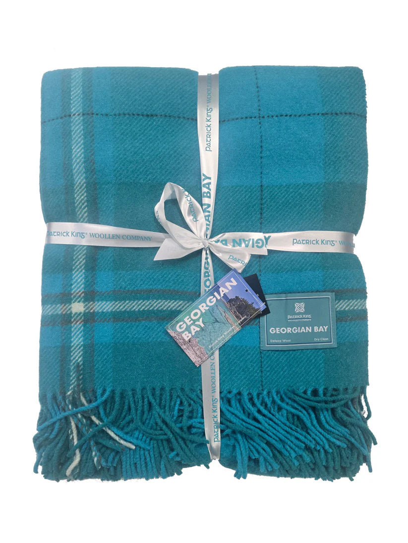 Scottish Plaid Woolen Blankets