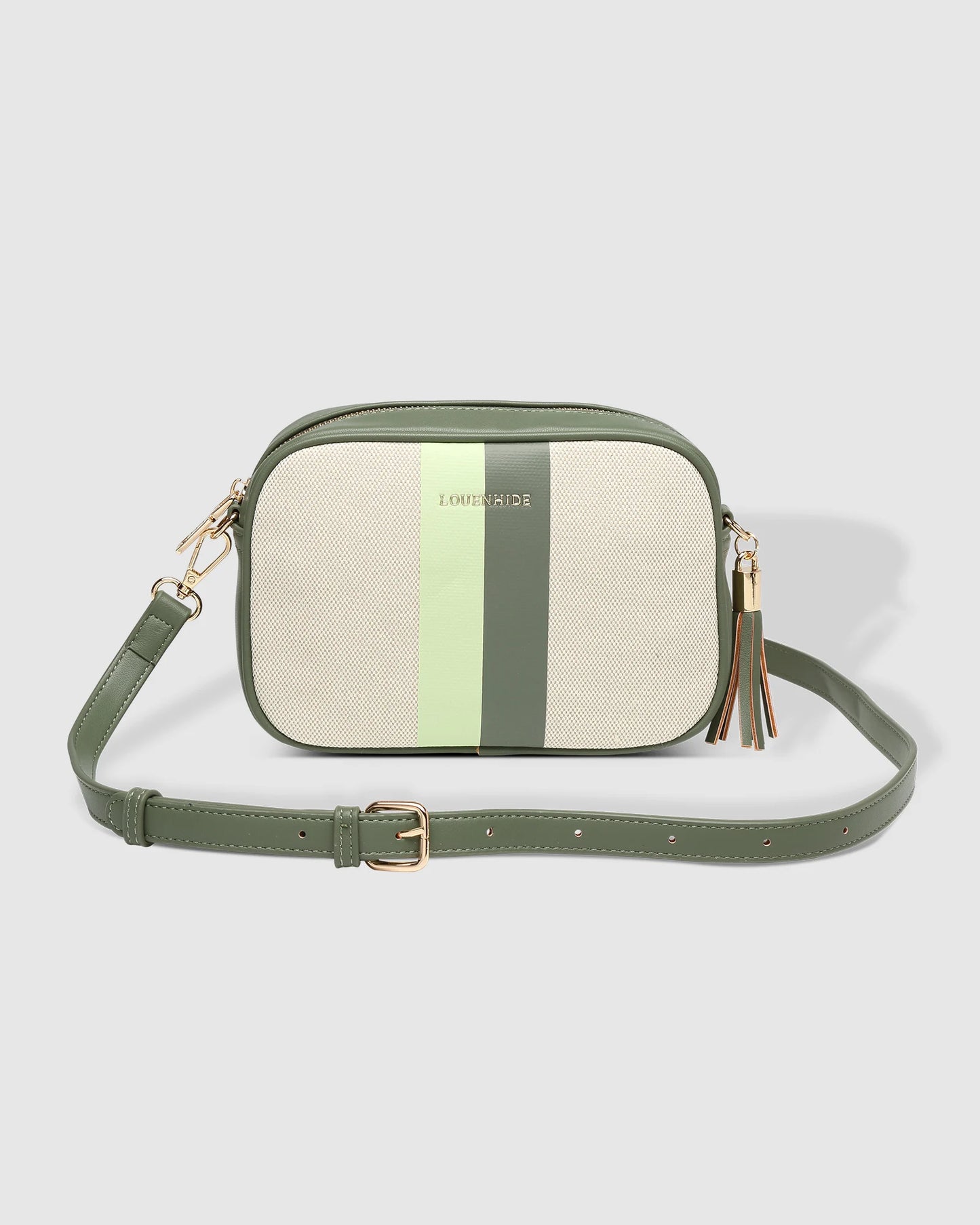 Ginger Canvas Crossbody Bag - Louenhide