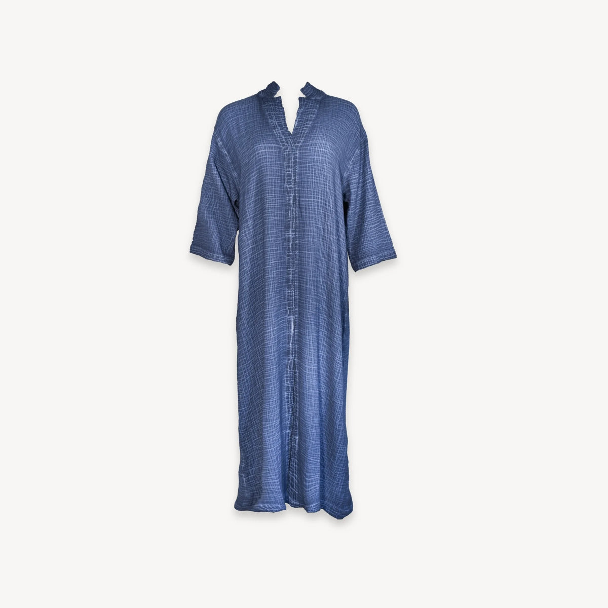 Crinkle Shirt Dress