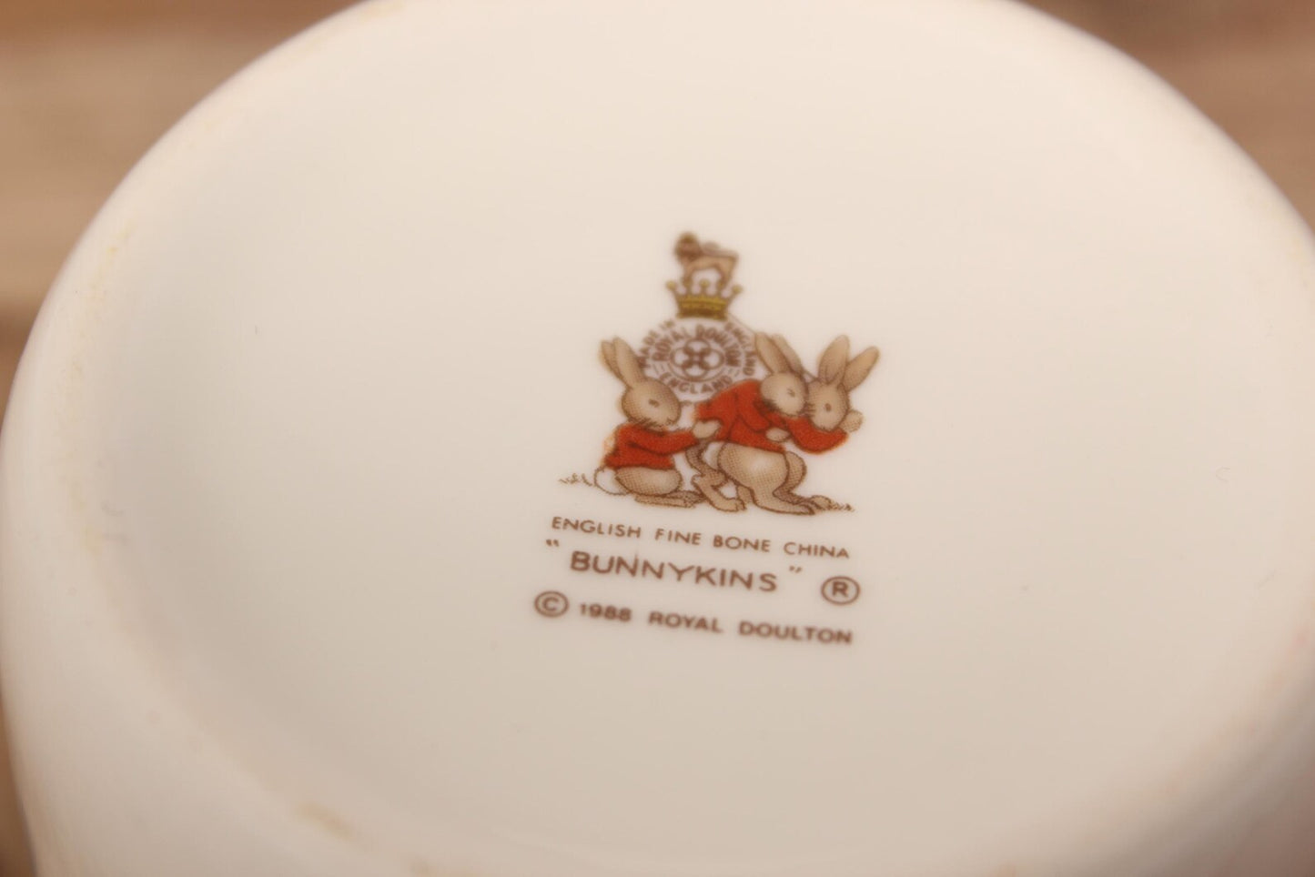 Bunnykins Pushing the Pram Vintage Mug