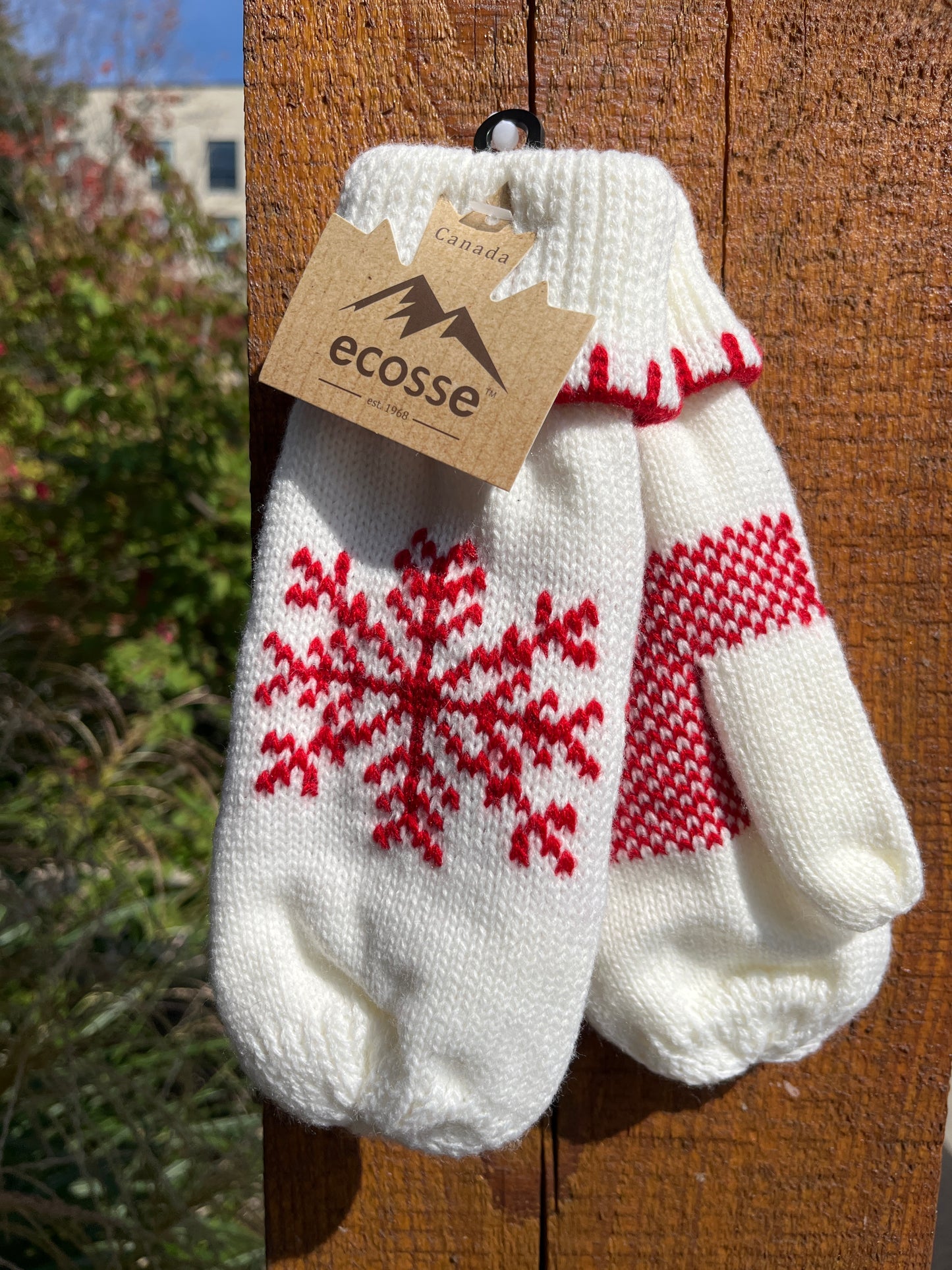Canada & Snowflake Mittens