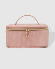 Load image into Gallery viewer, Louenhide Vegan leather Jesse Jewelry Case dusty pink
