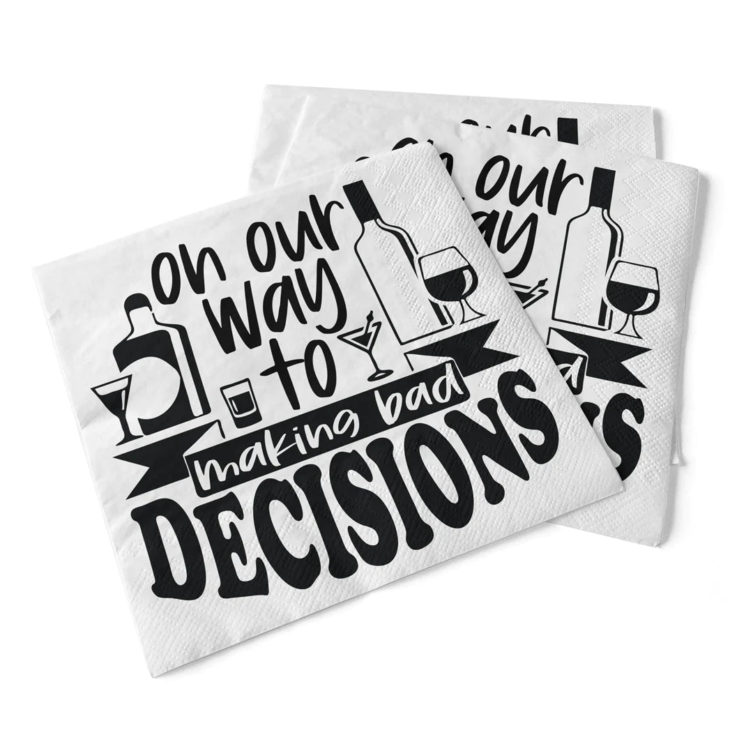 Sassy Cocktail Napkins
