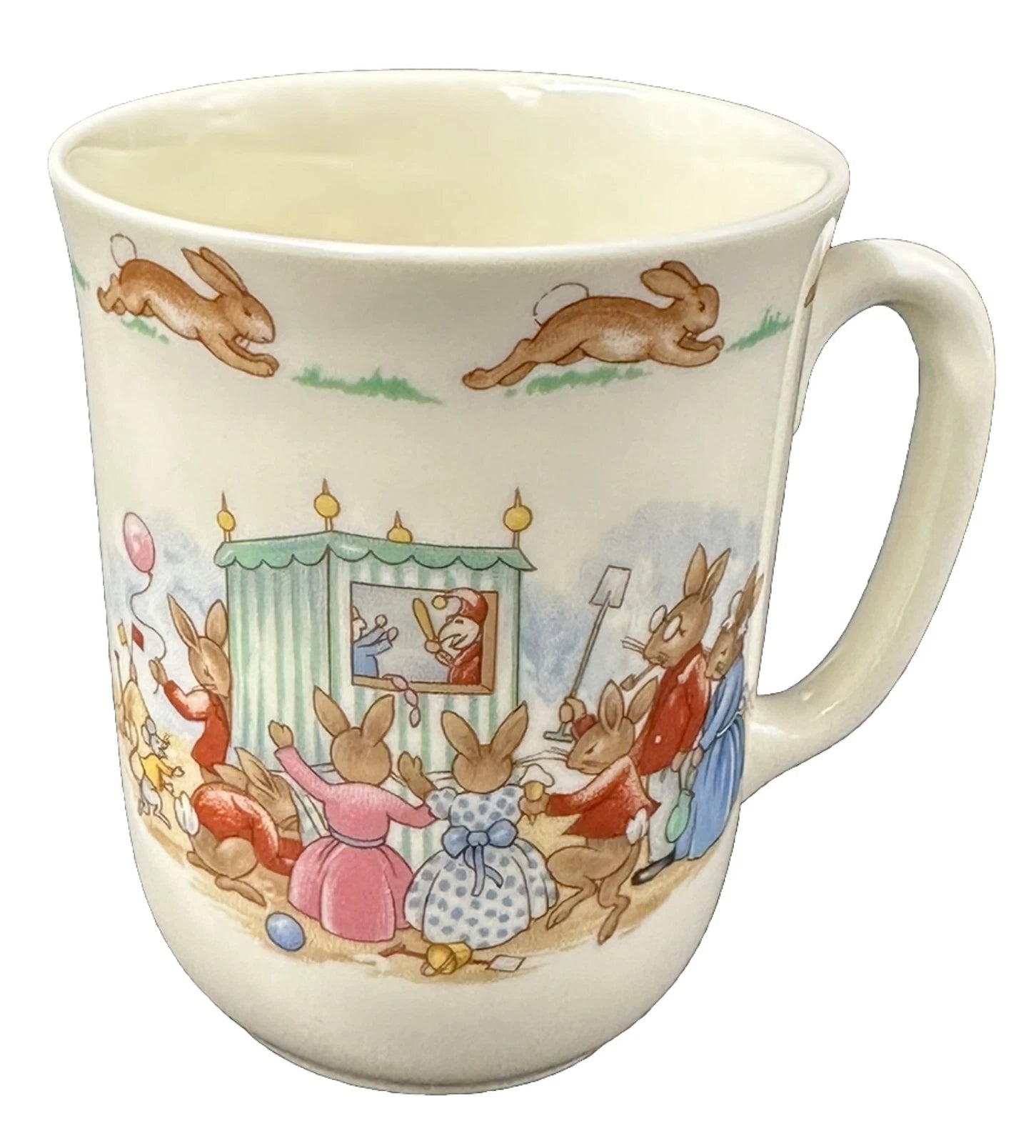 Bunnykins Vintage Mug Punch & Judy Theatre