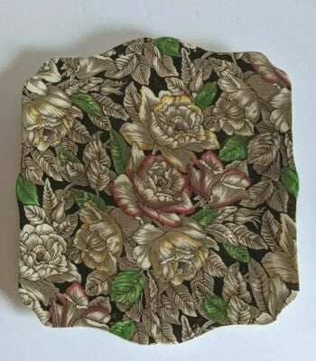 Vintage Myott Bermuda Brown Dinner Plate