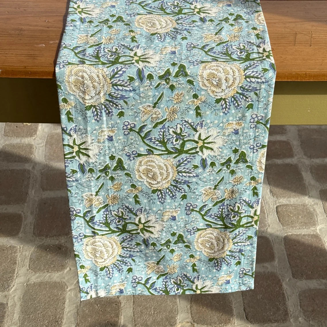 Cotton Table Runners : Mahogany